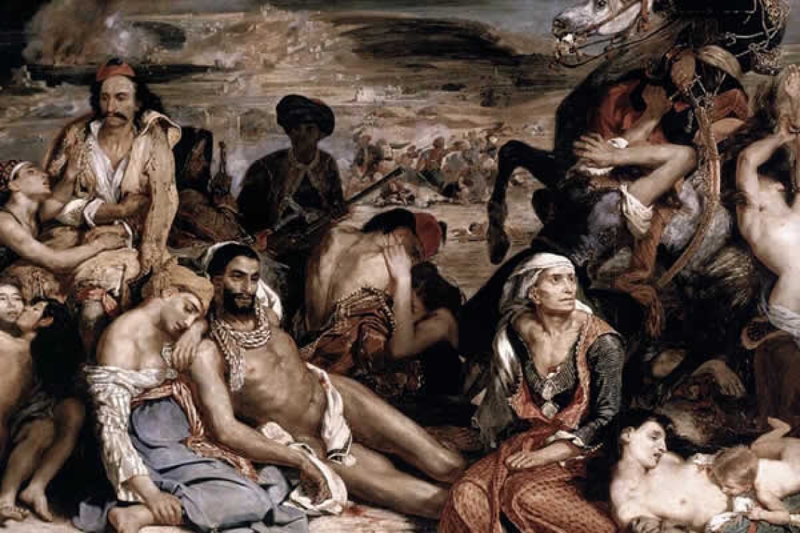 Η ιστορία πίσω από τον πίνακα του Ευγένιου Ντελακρουά «Η Σφαγή της Χίου» που βρίσκεται στο Μουσείο του Λούβρου