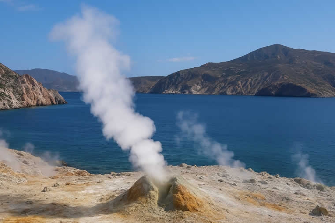Ανακαλύφθηκε στη Μήλο τεράστιο υδροθερμικό πεδίο