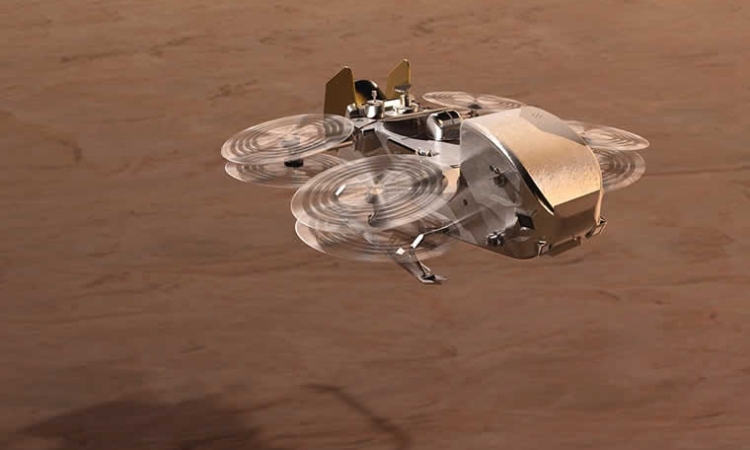 Η NASA συναρμολογεί drone που θα εξερευνήσει τις εξωγήινες θάλασσες του Τιτάνα