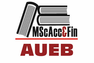 AUEB MSc Accfin logo