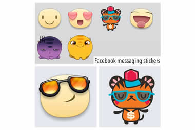 Facebook stickers