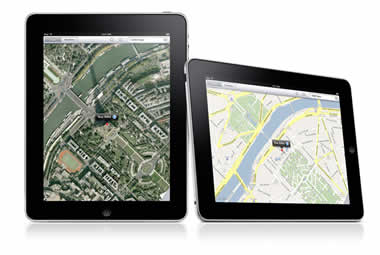 GoogleMaps iPad