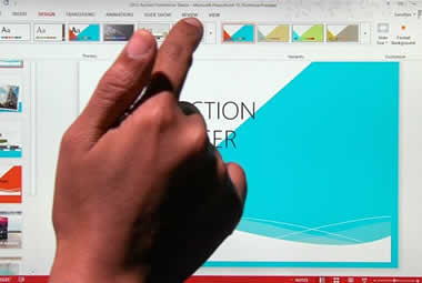 Microsoft office touch