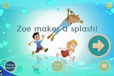 Zoe make-a splash