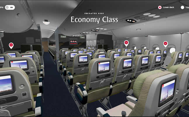 Emirates 3Dseat