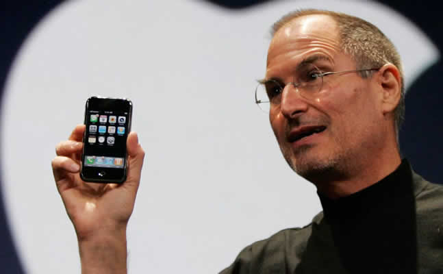 Steve Jobs iphone