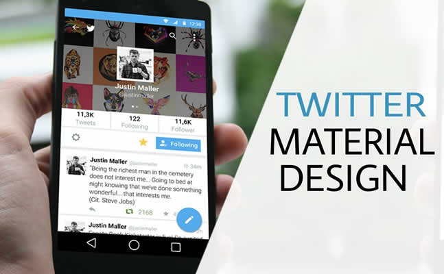 Twitter MaterialDesign